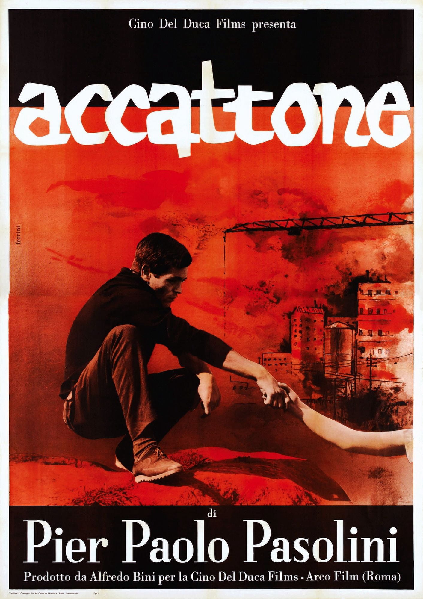 Accattone Canvas Art -  (11 x 17)
