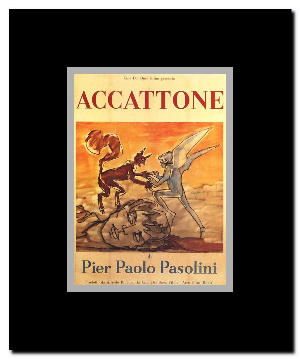 Accattone Framed Movie Poster
