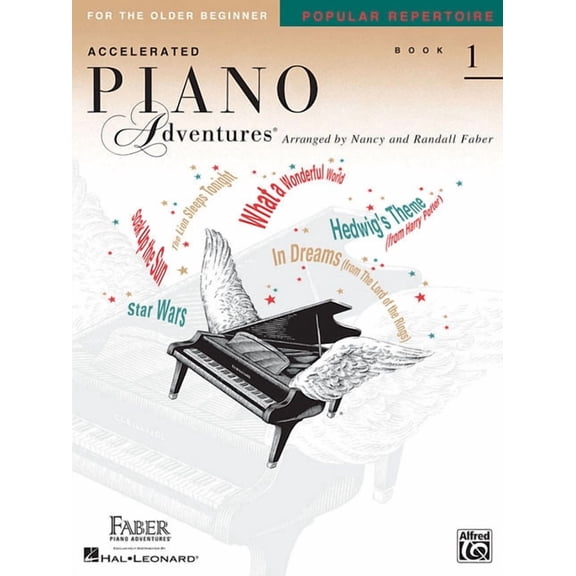 Accelerated Piano Adventures Accelerated Piano Adventures for the Older Beginner - Popular Repertoire Book 1, Book 01, (Paperback)