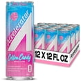 thumbnail image 1 of Accelerator Energy Drink, Cotton Candy 12 fl oz can (12 pack), Zero Sugar, Sustained Energy from 100% Natural Caffeine (200mg from Green Coffee Bean & Green Tea extract), 1 of 6
