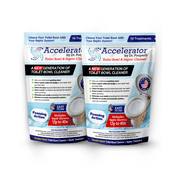 Accelerator by Dr. Pooper® Toilet Bowl & Septic Cleaner – 2-Pack Value Bundle