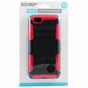 Accellorize 35009 Protective Case For Iphone 6 - Black & Red