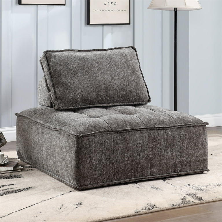Accent Barrel Chair Modern Upholstered Leisure Lounge Chair Lazy