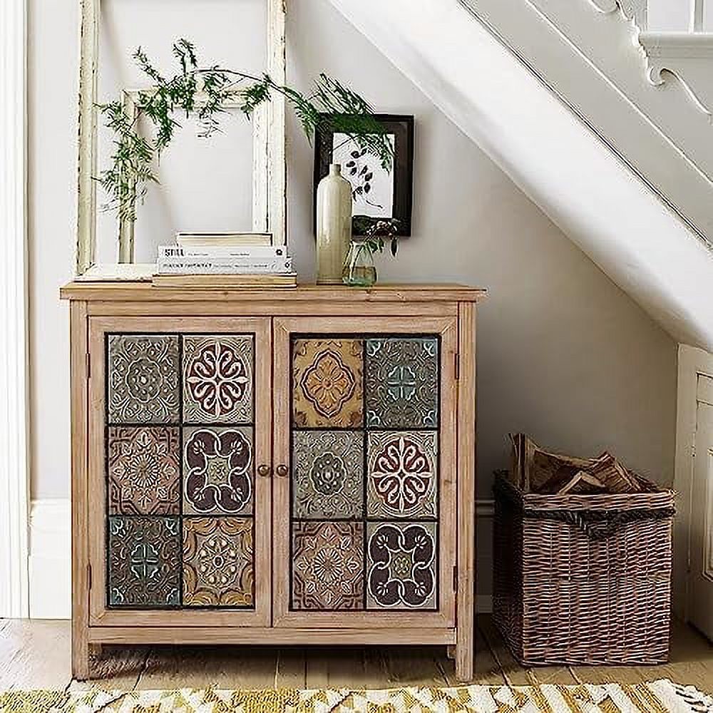 Accent with Doors Buffet Sideboard Display for Living