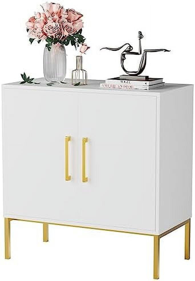 Accent with Doors and Adjustable Freestanding Modern Sideboard