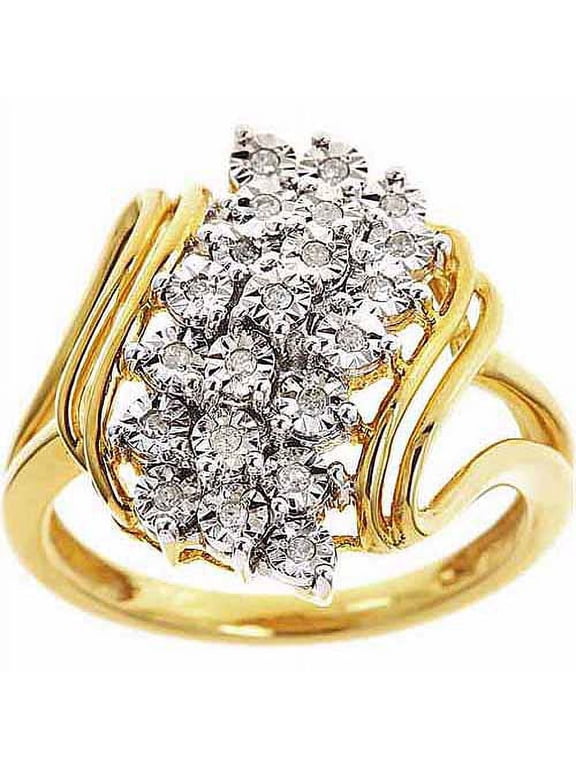 Accent Carat T.w. Round White Diamond St