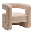 thumbnail image 1 of Accent Chair, Brown, Fabric, Living Room Lounge Cafe Lobby Hospitality Restaurant, Modern Contemporary, HB37371, 1 of 9