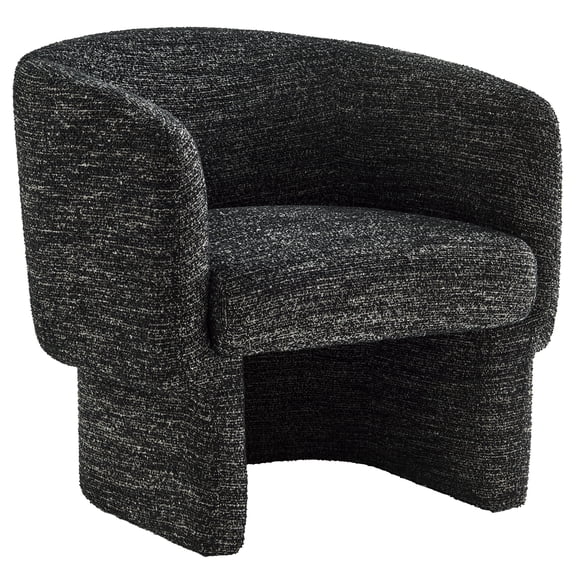 Accent Chair, Dark Gray, Fabric, Living Room Lounge Cafe Lobby Hospitality Restaurant, Modern Contemporary, HB37598