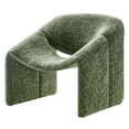thumbnail image 1 of Accent Chair, Green, Fabric, Living Kitchen Cafe Bistro Hospitality Restaurant, Modern Contemporary HB36689, 1 of 9