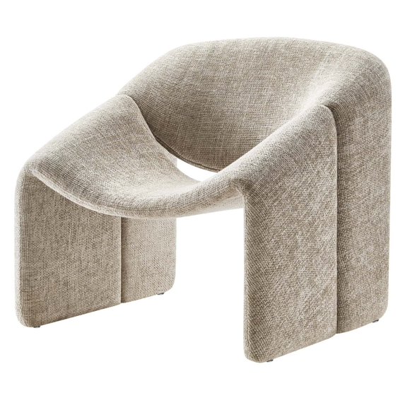 Accent Chair, Khaki Brown, Fabric, Living Kitchen Cafe Bistro Hospitality Restaurant, Modern Contemporary HB36691