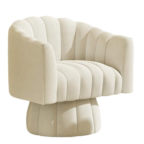 Classic Mid-Century 360-Degree Swivel Accent Chair