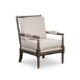 thumbnail image 1 of Spindle Chair, Spindle Accent Chair with Wood Frame for Living Room Bedroom Waiting Room, 27.75" W x 33.25" D x 40" H, H, 1 of 6
