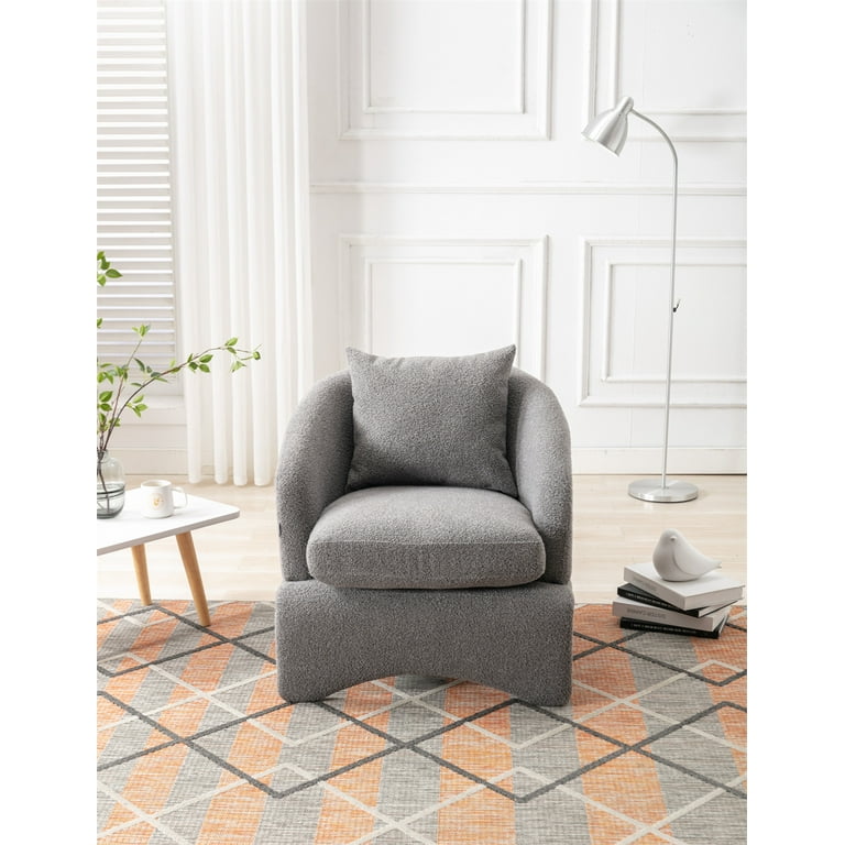 Curved accent chairs deals