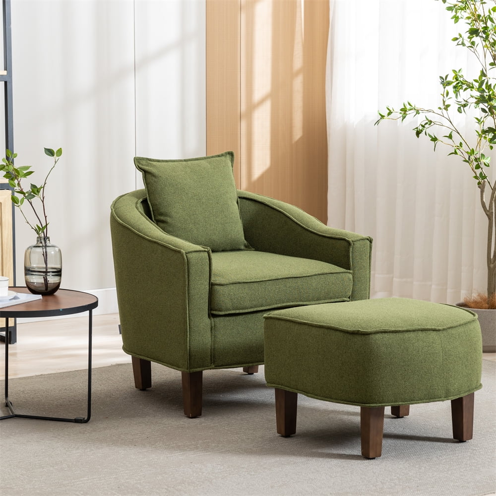 Comfy chair with footrest discount