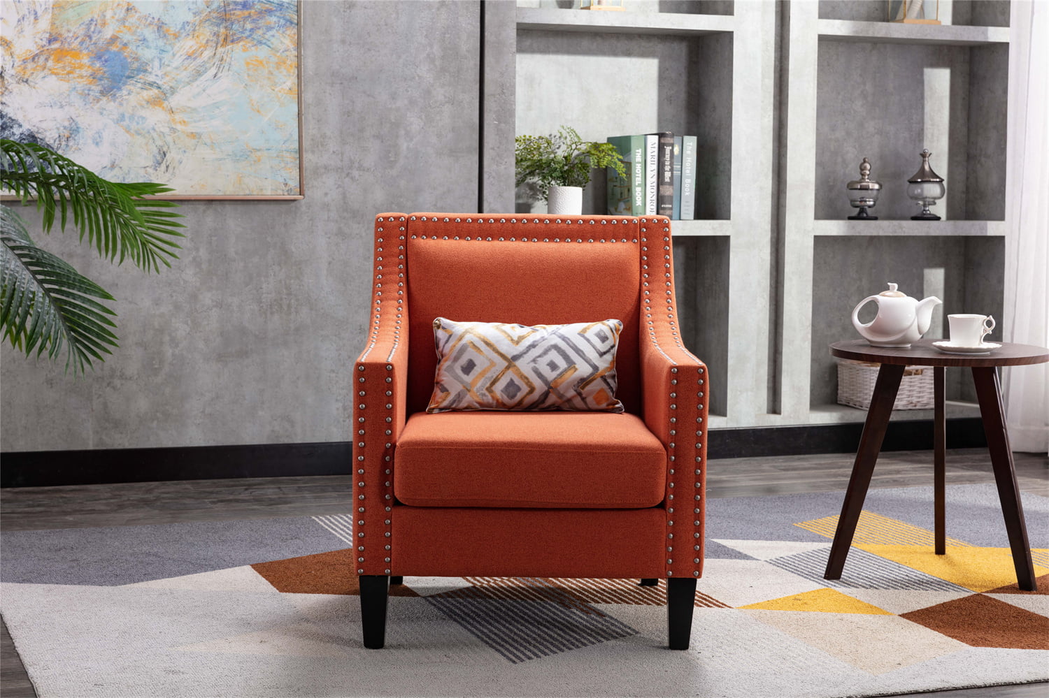 https://i5.walmartimages.com/seo/Accent-Chair-Small-Pillow-Tufted-Button-Upholstered-Armchair-Padded-Cusion-Nailheads-Trim-Single-Sofa-Office-Guest-Living-Room-Bedroom-Home-Office-Or_39ef7e0a-8a69-4e8f-b06f-d31404d4828d.2e0d54fe8b5148fea4f32af3846e9390.jpeg