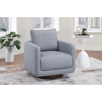 Accent Chairs, 360-Degree Swivel, Grey Fabric Accent Chairs,Boucle Leather Accent Chairs, Furniture Primary Living Space Chairs & Accent Seating