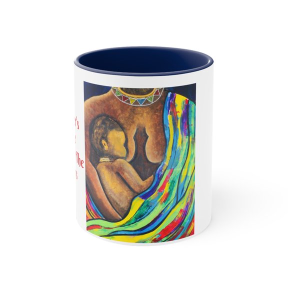 Accent Coffee Mug 11oz | Canva Mug Design | Mother's Day Mug