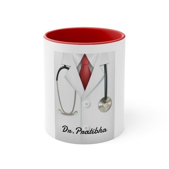 Accent Coffee Mug, 11oz || Doctor Best Gift || Thanks You Gift