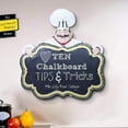 thumbnail image 1 of Accent Collection Polyresin Chef Menu Board Wall Decor 9 in, 24 cm, 1 of 5
