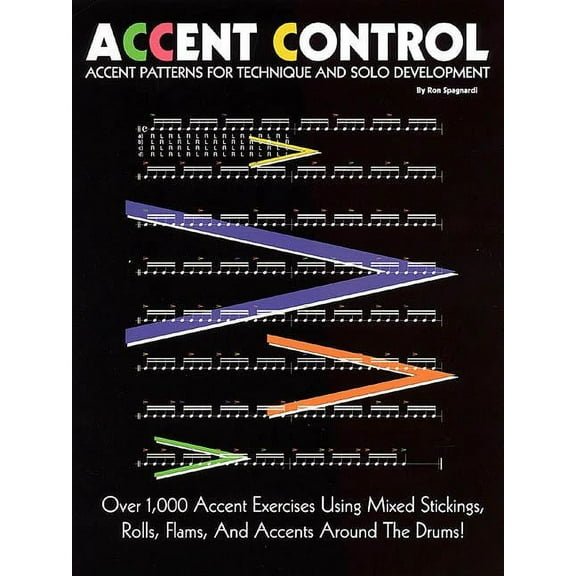 Accent Control: Accent Patterns for Technique and Solo Development (Paperback) by Ron Spagnardi