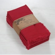 Fringe Cloth Napkins (12)
