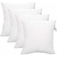 thumbnail image 1 of Accent Home Microfiber Decorative Pillow Inserts, 18 x 18 Inches, 4 Count, 1 of 6