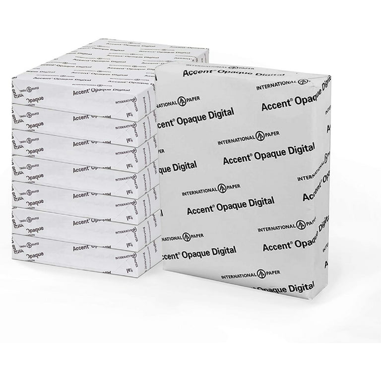 Lowest Price: Accent Opaque White 8.5” x 11” Cardstock Paper