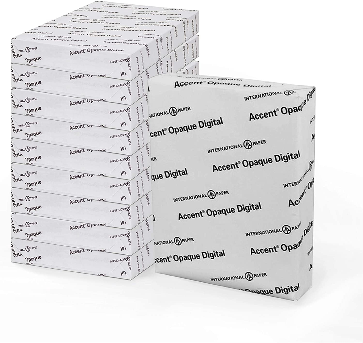 Accent Opaque White Printer Paper, 13” x 19” 28lb Copy Paper – 1,800 Sheets (4 Reams) – Premium Computer Paper with Super Smooth Finish, 97 Bright, 104gsm