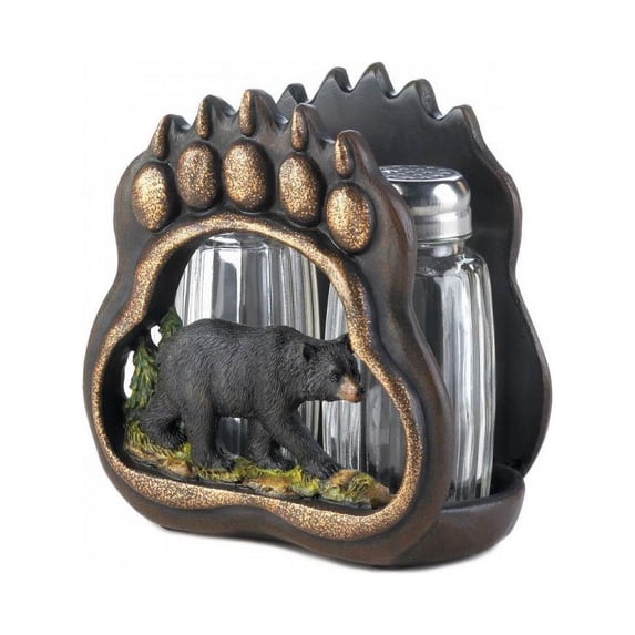 Accent Plus Bear Paw Salt And Pepper Holder