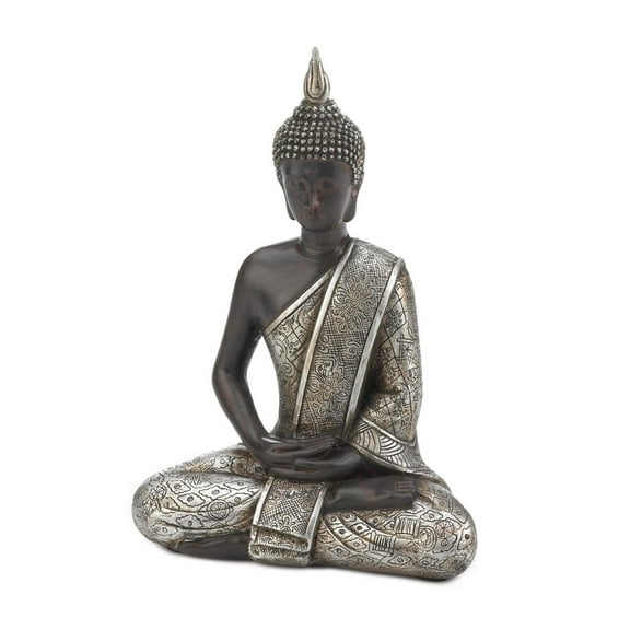 Accent Plus Home Decorative Sitting Buddha Statue - 8.5 inches
