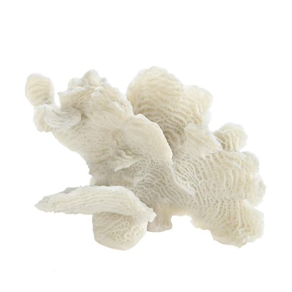 Accent Plus Large White Coral Tabletop Decor 9.25x4.5x6.5”