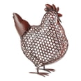 thumbnail image 1 of Open Geometric Frame Metal Chicken Sculpture, 1 of 6