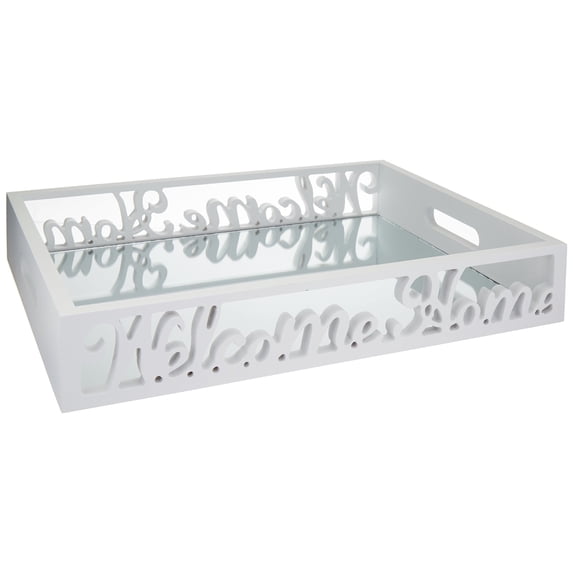 Accent Plus Welcome Home Mirror Tray
