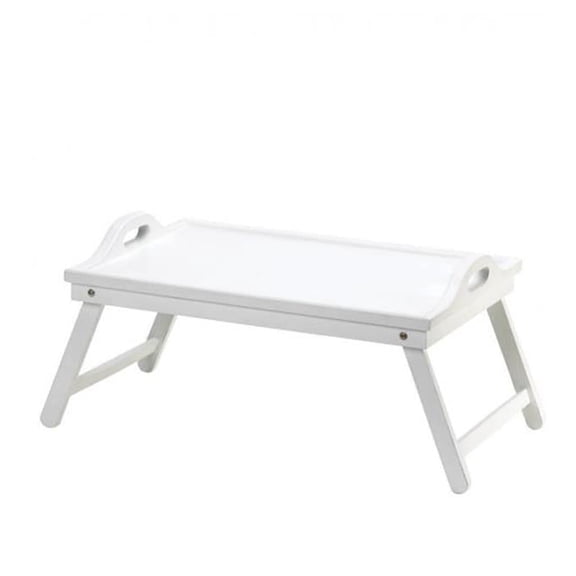 Accent Plus White Folding Tray