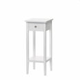 thumbnail image 1 of Willow White Side Table, 1 of 2