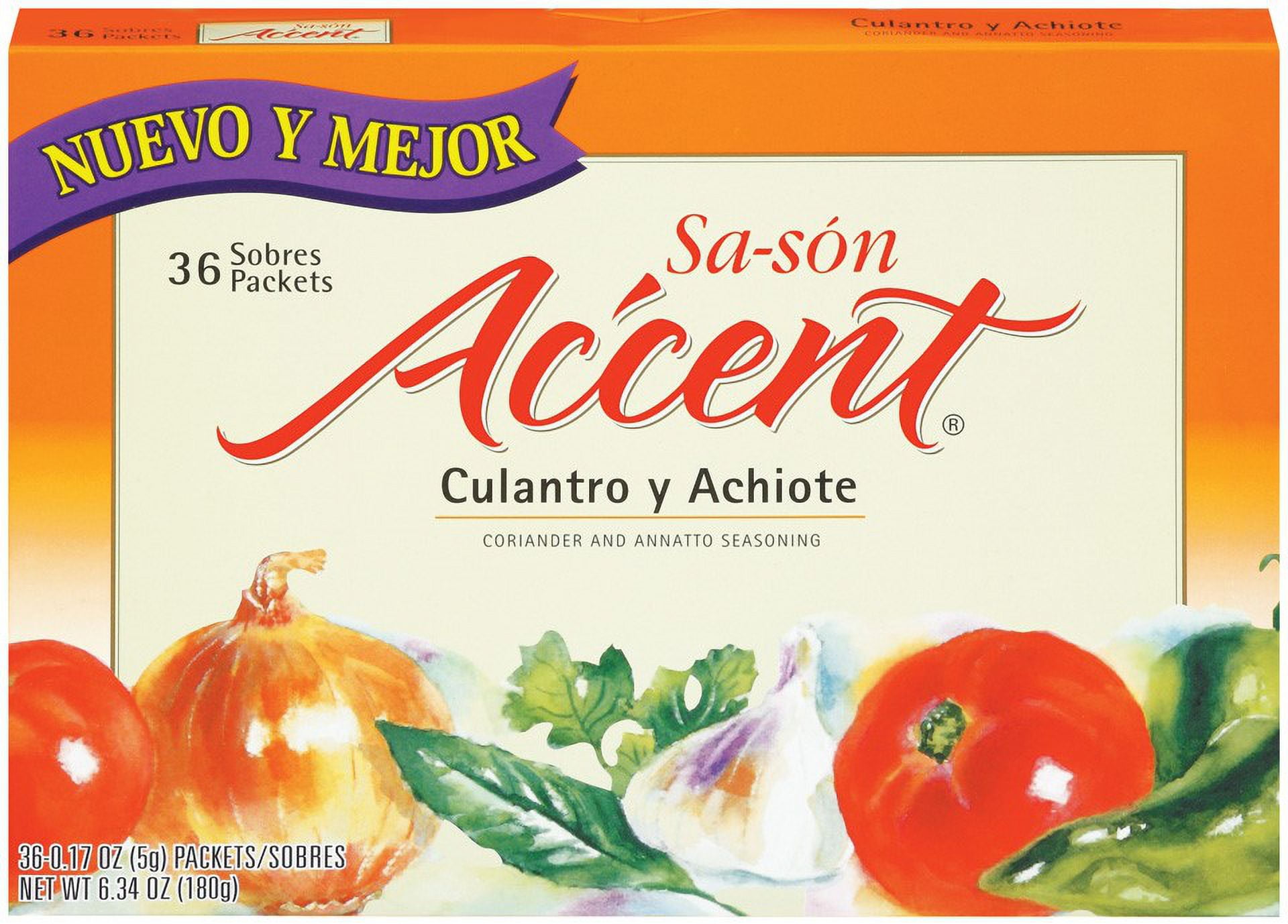 Accent Sa Son Coriander & Annatto Seasoning, Condiments, Sauces &  Marinades