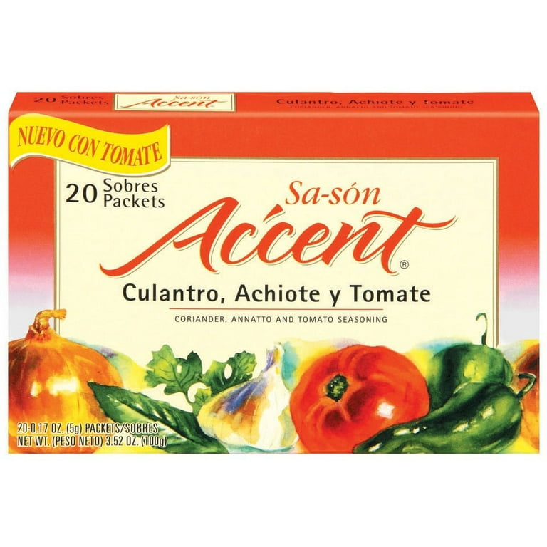 Accent Sa'son, Coriander, Annato & Tomato, Spices & Seasoning, 20 Ct 