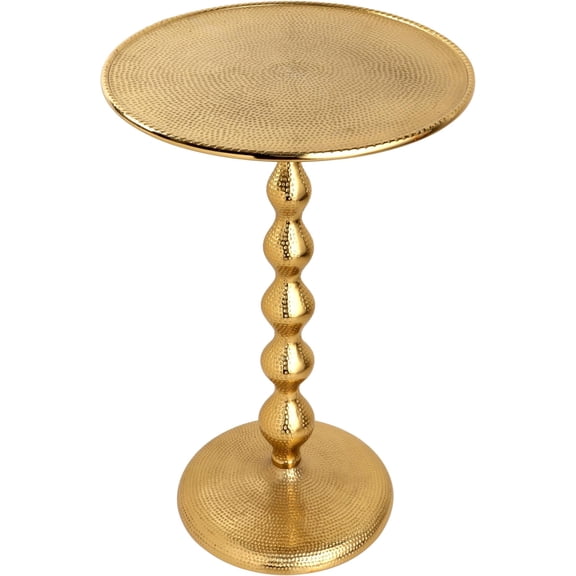 Accent Side Table 15x22, Pedestal Drink Table for Room