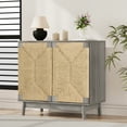 Accent Sideboard with Solid Wood Legs, Freestanding Buffet