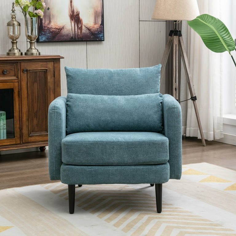 Accent Sofa Chair Modern Sofa Couch Upholstered Comfy Armchairs Sofa TV Chair Living Room Chair Modern Armchair for Living Room Bedroom
