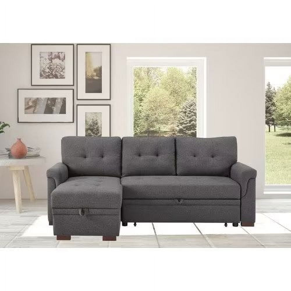 Accent Sofa, Convertible Sectional Futon Sofa Couch with Pull Out Bed