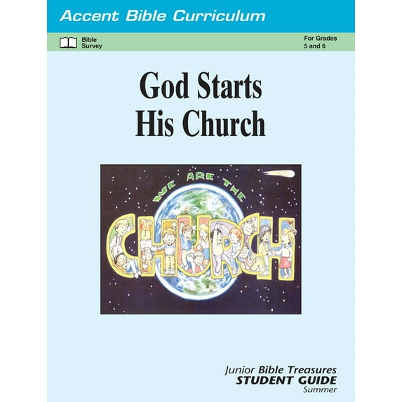 Accent Summer 2022: Junior Bible Treasures (Student Guide) (#7052)
