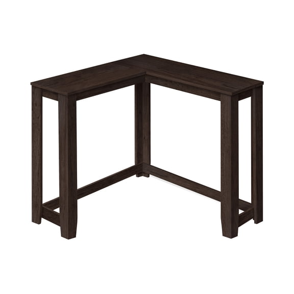 Accent Table, Console, Entryway, Narrow, Corner, Living Room, Bedroom, Brown Laminate, Contemporary, Modern