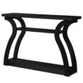 thumbnail image 1 of Accent Table Console Entryway Narrow Sofa Bedroom Laminate Black, 1 of 4