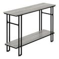 thumbnail image 1 of Accent Table Console Entryway Narrow Sofa Living Room Bedroom Metal Grey, 1 of 12