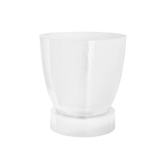 Monarch Accent Table, Drum, Side, End, Nightstand, Lamp, Living Room, Bedroom, White