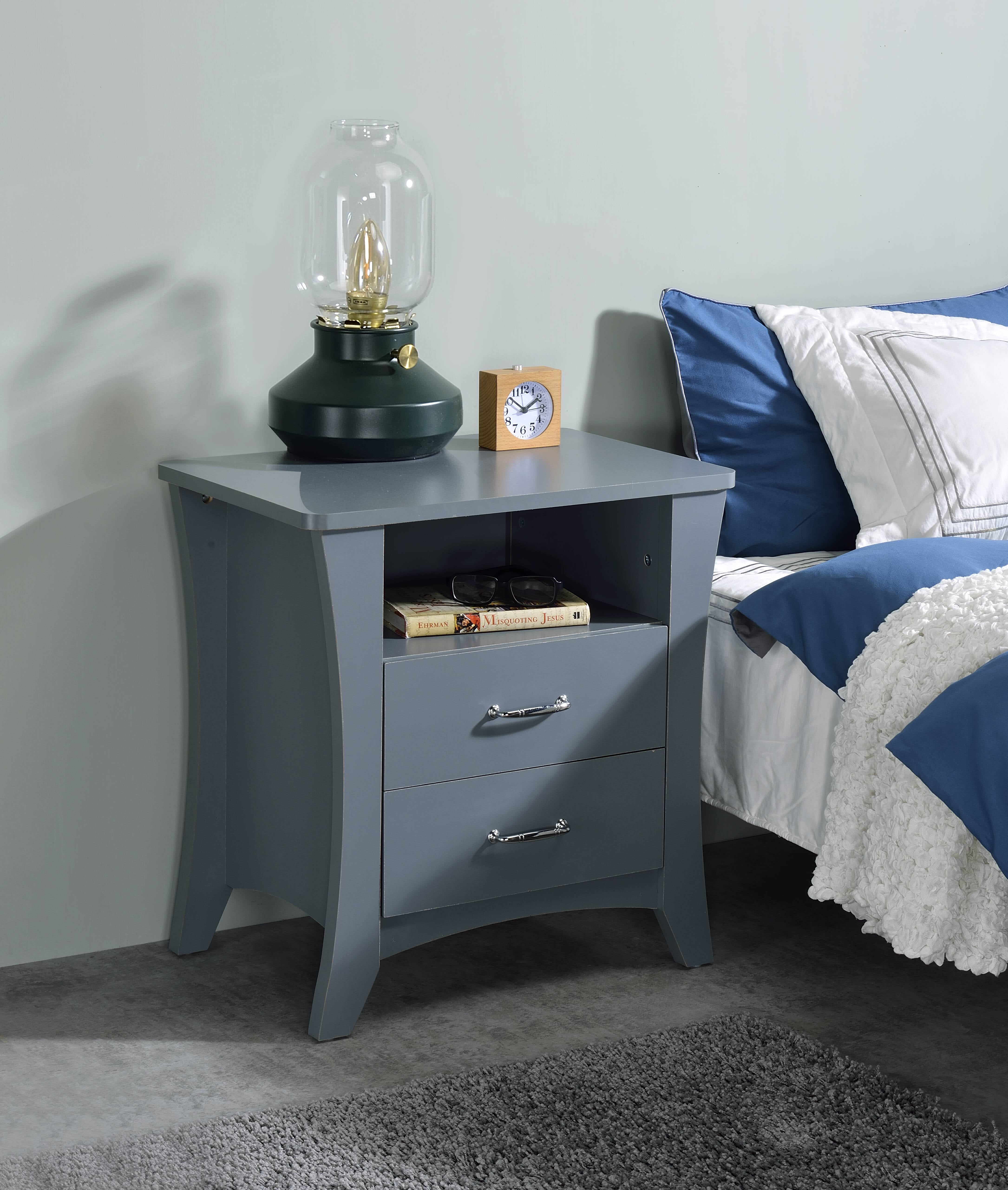 Accent Table, Gray Finish