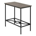 thumbnail image 1 of Accent Table Side End Narrow Small 2 Tier Bedroom Metal Brown, 1 of 5
