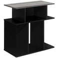 thumbnail image 1 of Accent Table Side End Nightstand Lamp Living Room Bedroom Laminate Black, 1 of 5