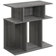 thumbnail image 1 of Accent Table Side End Nightstand Lamp Living Room Bedroom Laminate Grey, 1 of 5